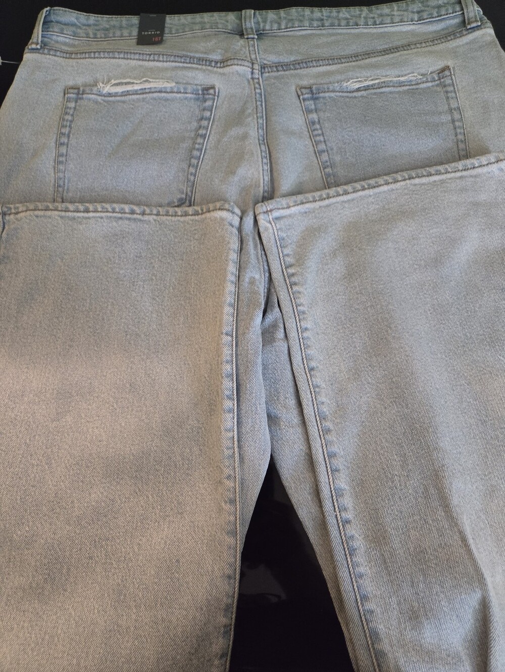 torrid Men's Light Blue Relaxed Denim Jeans